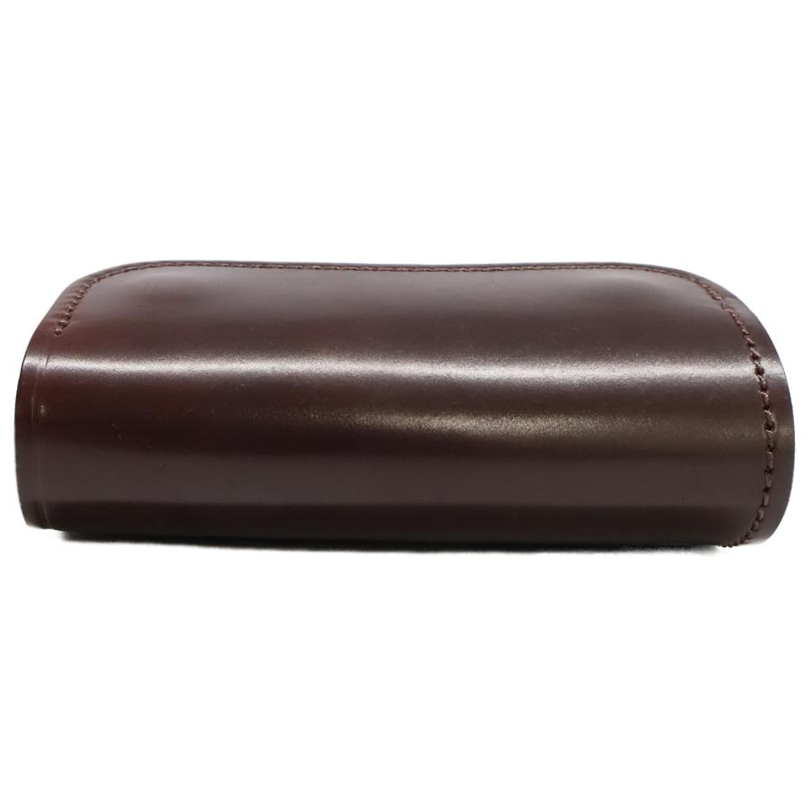 ラストクロップス　コルト　黒　ホーウィン LAST CROPS ラストクロップス 三つ折り財布 シェルコードバン