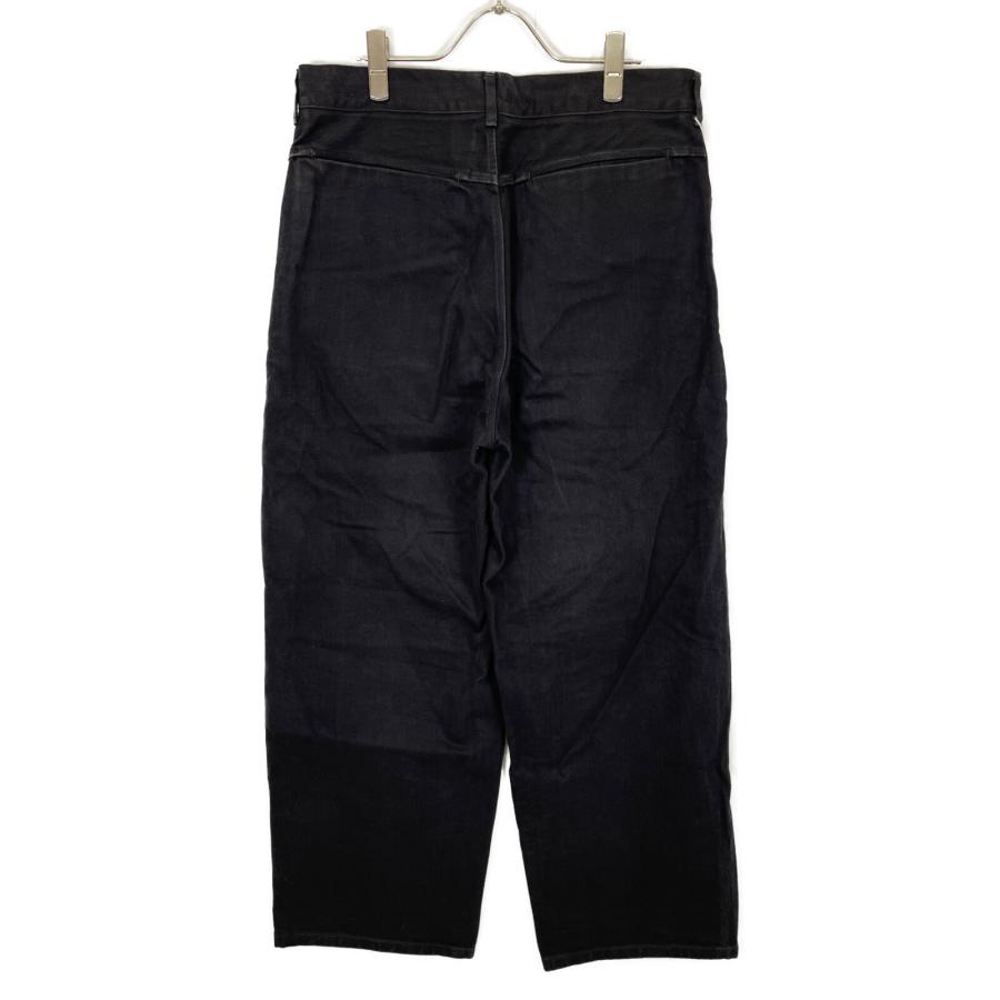 blurhms ブラームス 24SS ブラック 12.9oz Denim Slacks デニムパンツ