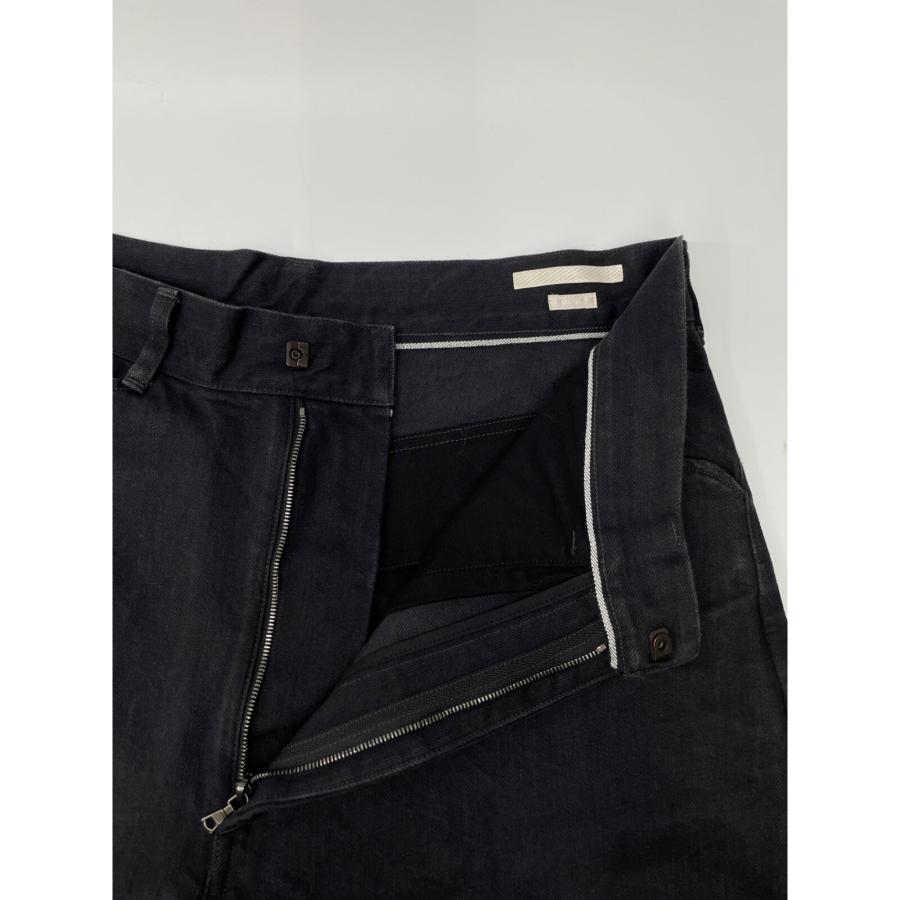 blurhms ブラームス 24SS ブラック 12.9oz Denim Slacks デニムパンツ