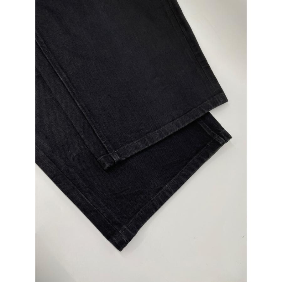 blurhms ブラームス 24SS ブラック 12.9oz Denim Slacks デニムパンツ