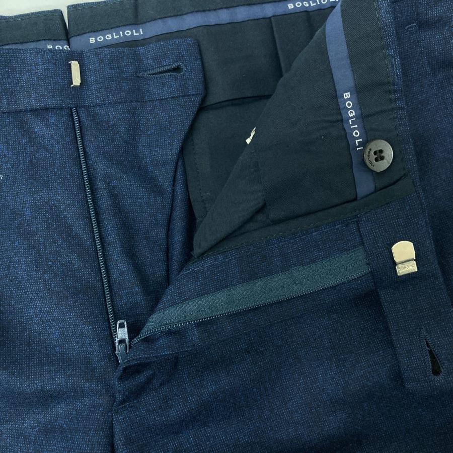 BOGLIOLI ボリオリ ネイビー K.JACKET スーツセットアップ ブラック 4