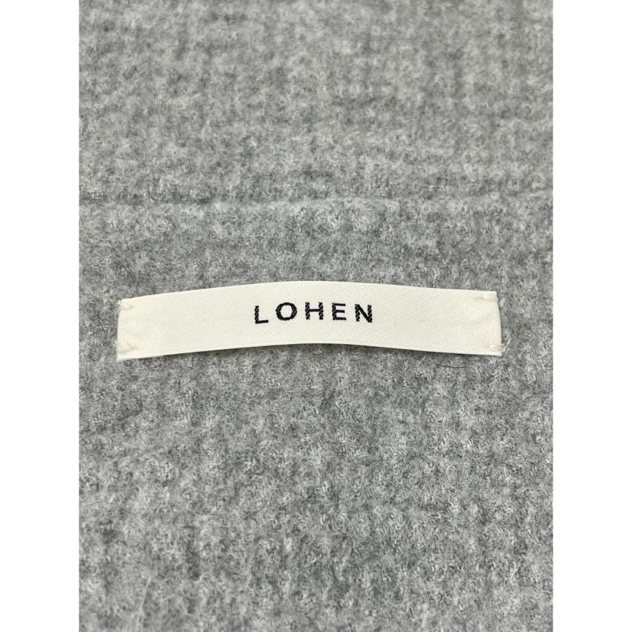 LOHEN ローヘン LH22W-CO059 グレー レザーバックルショートコート F