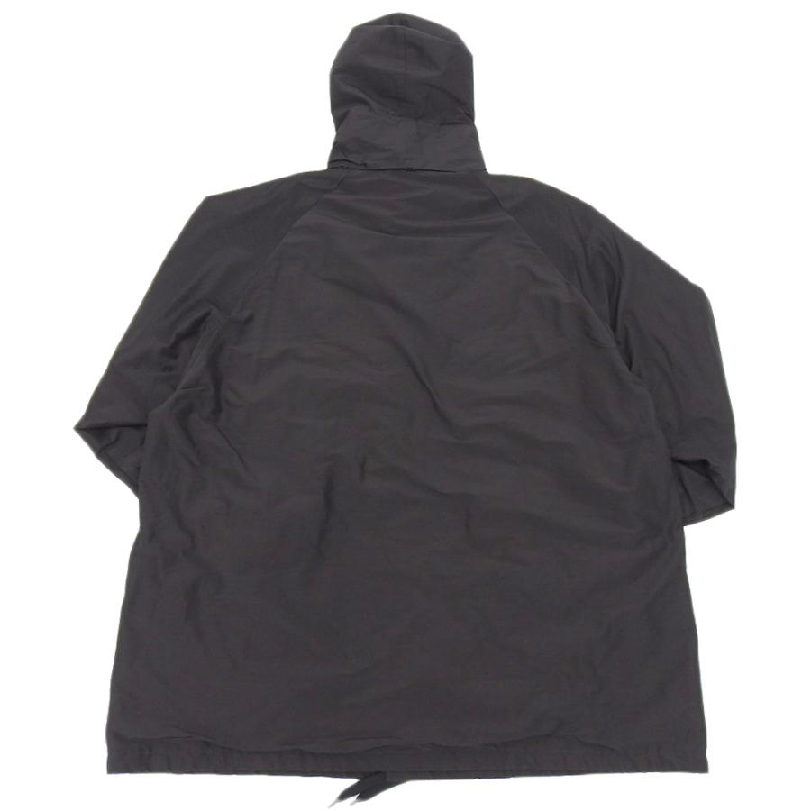 美品 COMOLI コモリ コットン×シルク フーデッド コート メンズ