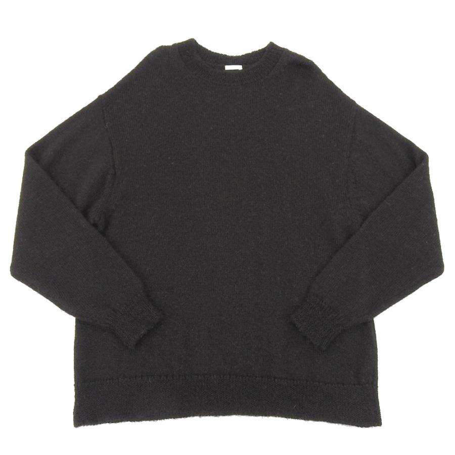 美品 COMOLI コモリ アルパカ ウール クルーネック ニット プル 