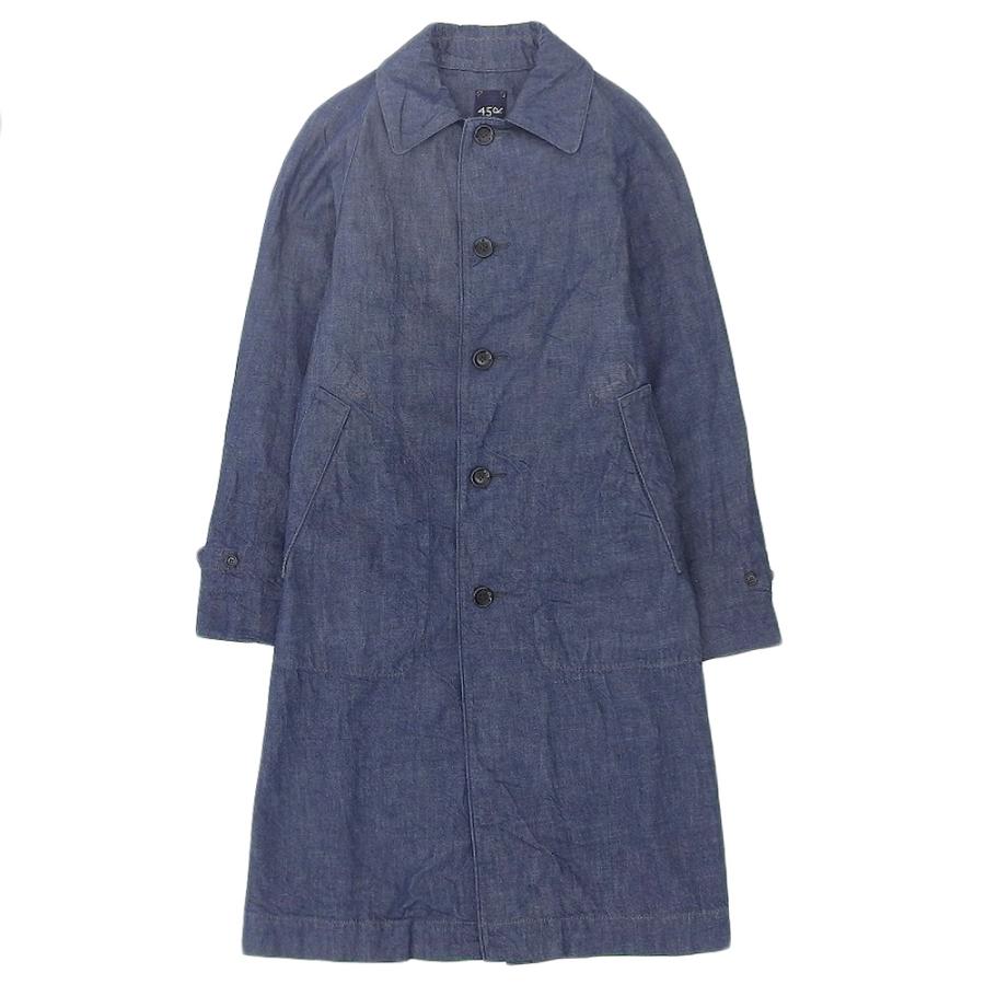 45R麦デニム908ステンカラーコート 【公式通販】