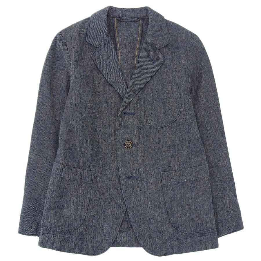 45R モールスキンの908リバーシブルジャケット（インディゴ） 美品 45R モールスキンの908リバーシブルジャケット（インディゴ） 美品