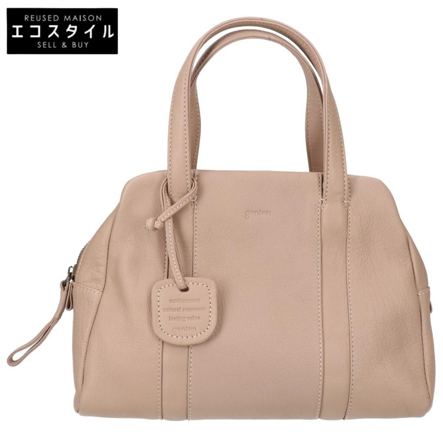 genten 美品 ゲンテン ゴートベーシック 2WAY ボストンバッグ genten 美品 ゲンテン ゴートベーシック 2WAY ボストンバッグ