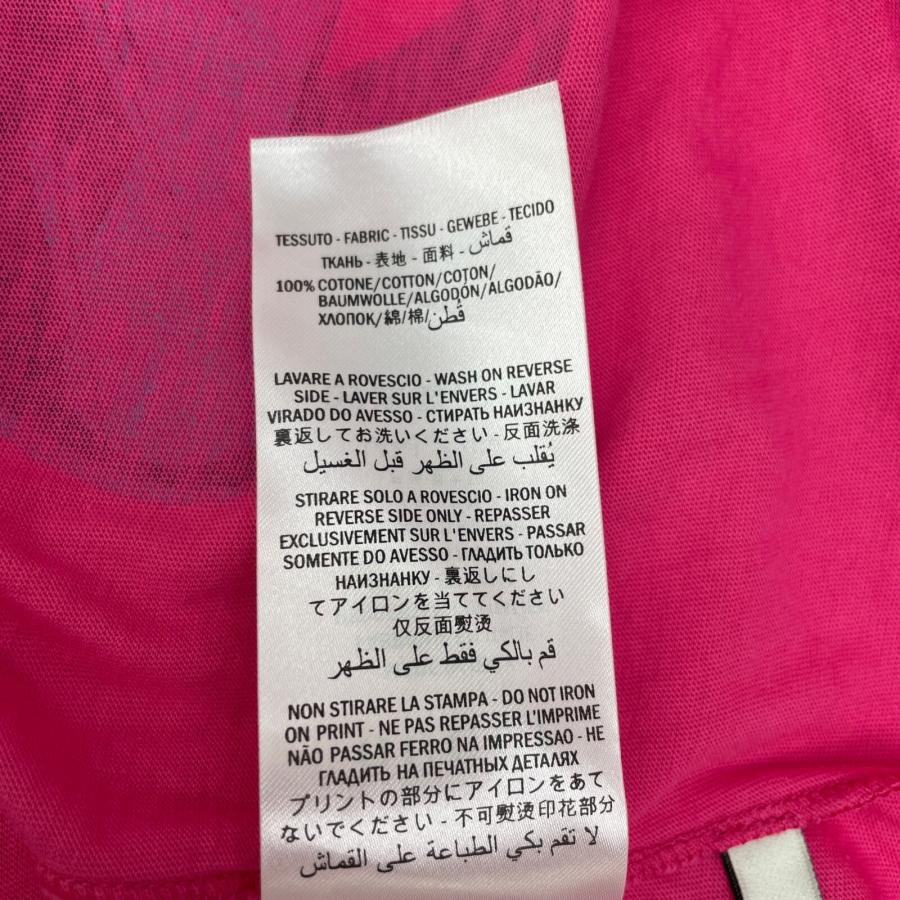 GUCCI グッチ 492347 ピンク フロントプリントTシャツ XS トップス  