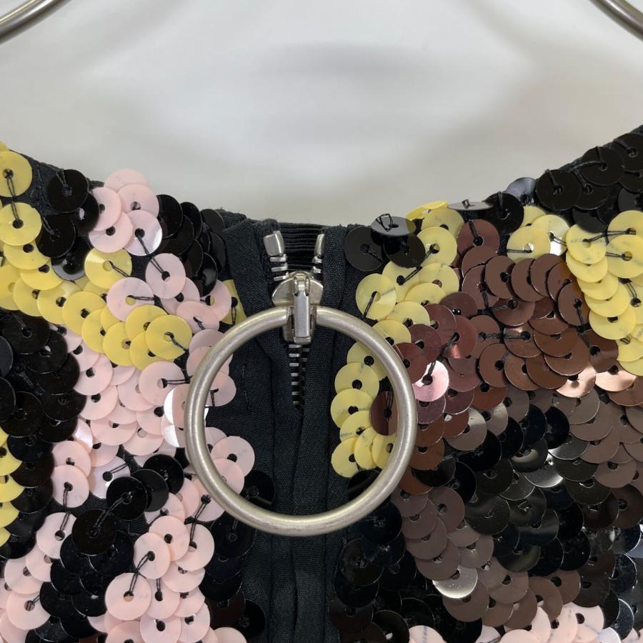 MARNI マルニ マルチカラー スパンコール 花柄 ダブルジップ  