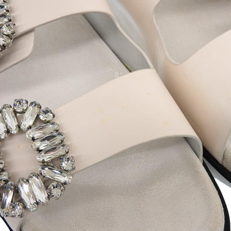 Roger Vivier ロジェヴィヴィエ SLIDY VIV STRASS BUCKLE スライ Roger Vivier ロジェヴィヴィエ SLIDY VIV STRASS BUCKLE スライ