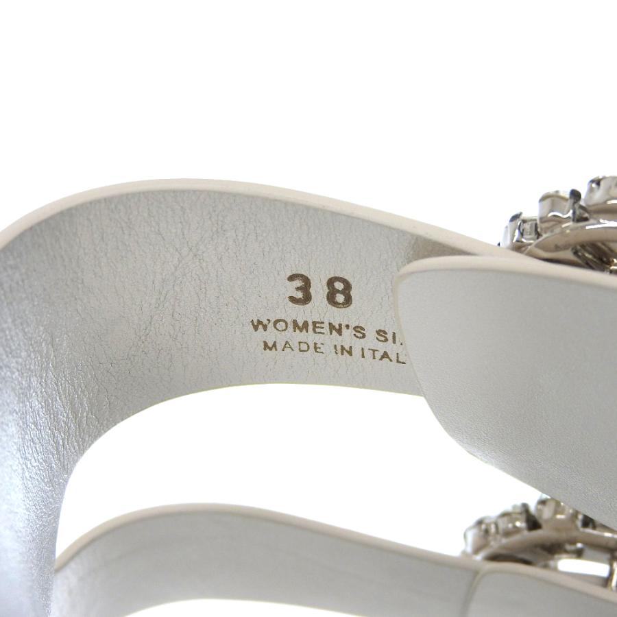 Roger Vivier ロジェヴィヴィエ SLIDY VIV STRASS BUCKLE スライ