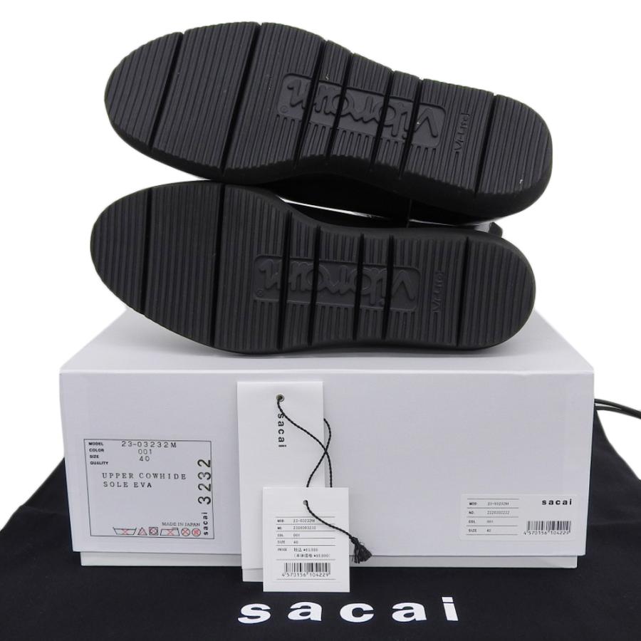 sacai サカイ カウハイド サイドゴア チェルシーブーツ シューズ sacai サカイ カウハイド サイドゴア チェルシーブーツ シューズ
