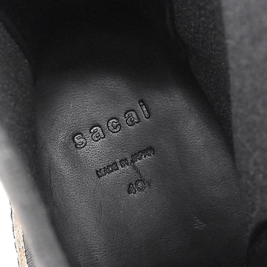 sacai サカイ カウハイド サイドゴア チェルシーブーツ シューズ sacai サカイ カウハイド サイドゴア チェルシーブーツ シューズ