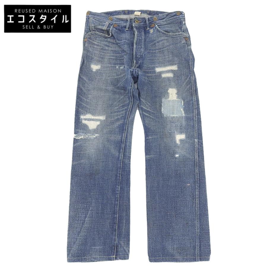 RRL ダブルアールエル USA製 シンチバック ボタンフライ キャンドル 