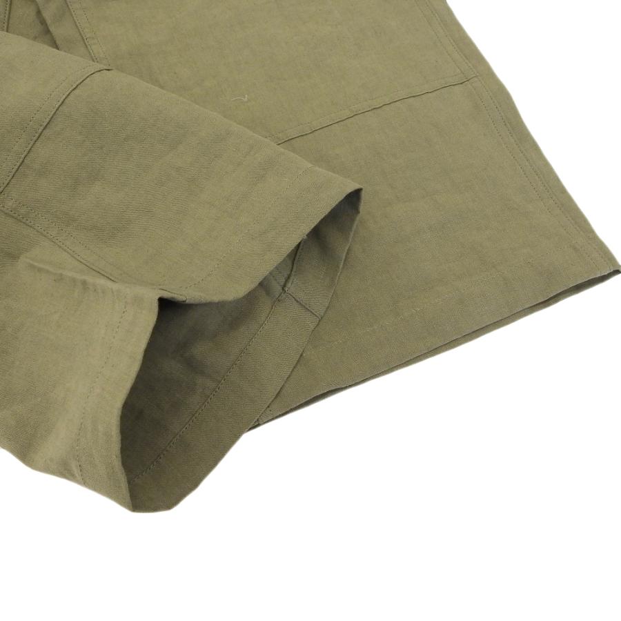 Nigel Cabourn ナイジェルケーボン リネン ワイドカーゴパンツ