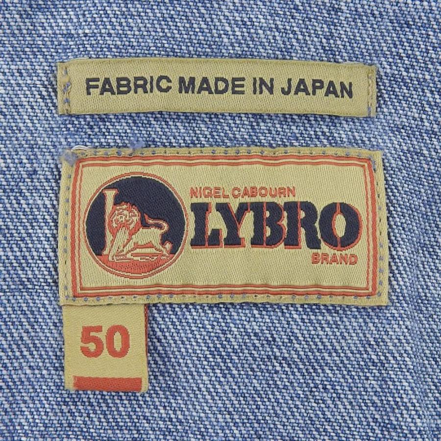 美品 Nigel Cabourn ナイジェルケーボン LYBRO コットン デニム