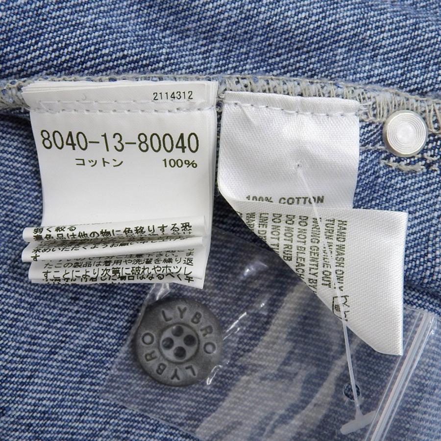 美品 Nigel Cabourn ナイジェルケーボン LYBRO コットン デニム 美品 Nigel Cabourn ナイジェルケーボン LYBRO コットン デニム