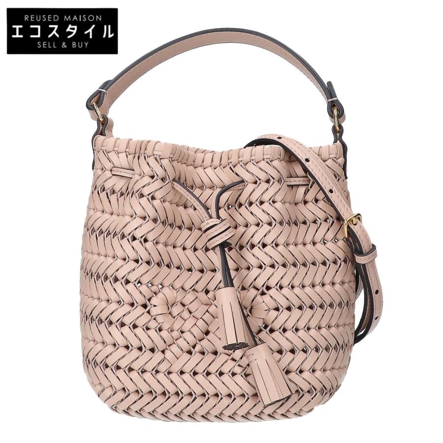 美品 Anya Hindmarch アニヤ ハインドマーチ The Neeson Drawstring