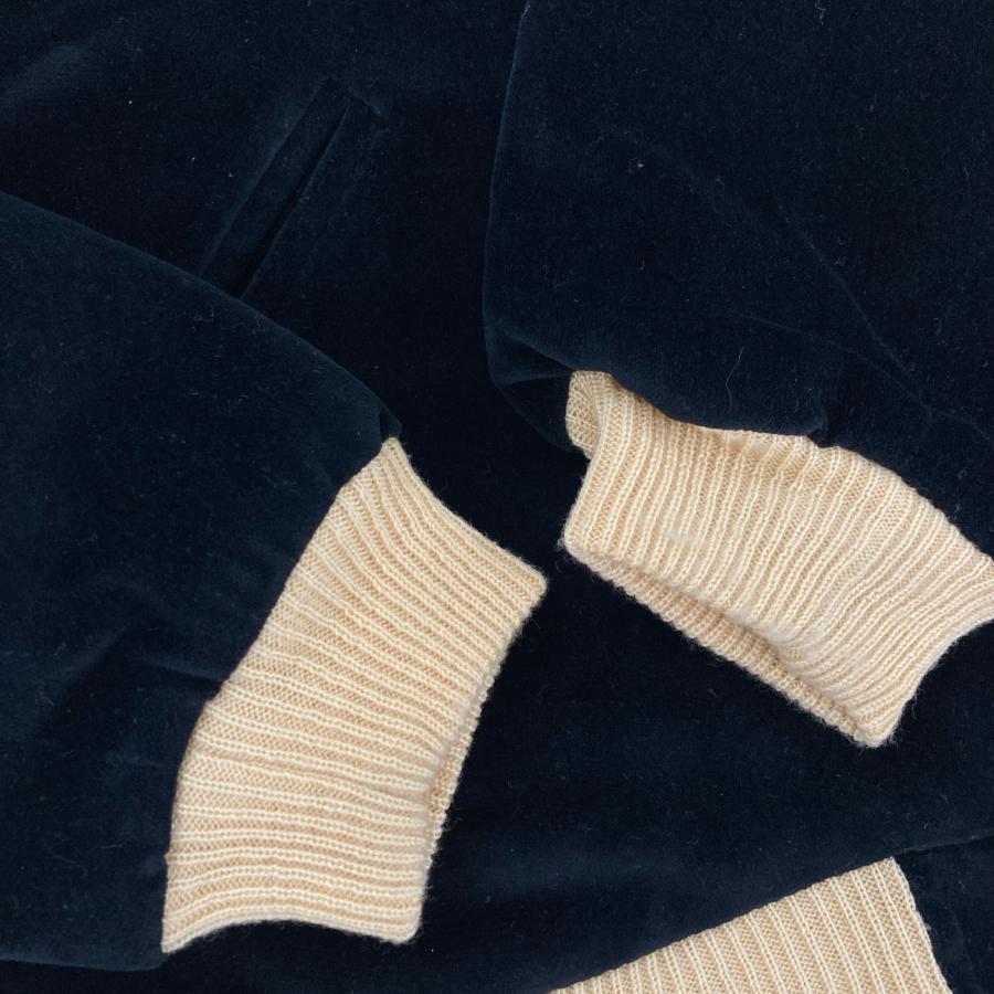 TAILOR TOYO テーラ―東洋 M18279 ブラック×レッド 別珍 ALASKA