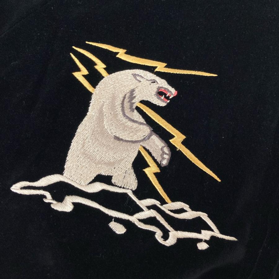 TAILOR TOYO テーラ―東洋 M18279 ブラック×レッド 別珍 ALASKA