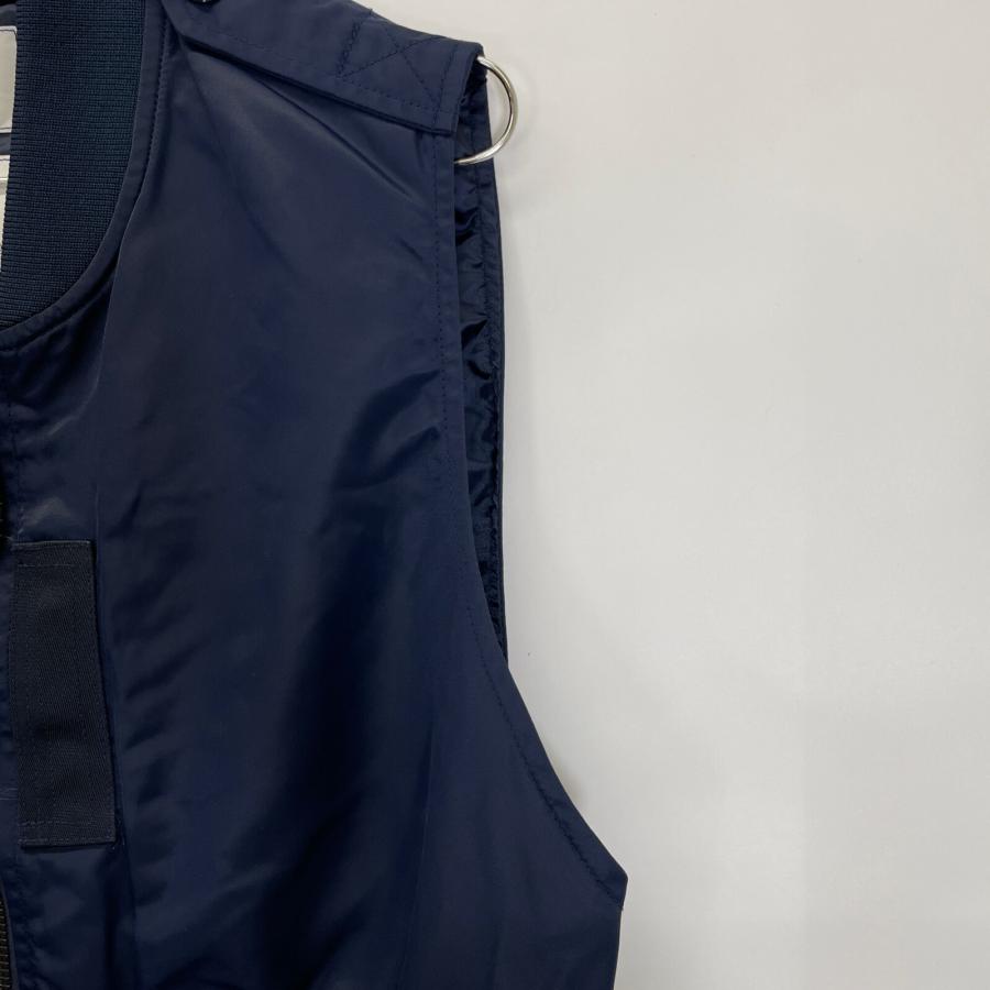 HYKE ハイク 23SS 231-17374 ネイビー TYPE L-2A CROPPED TOP OSFA