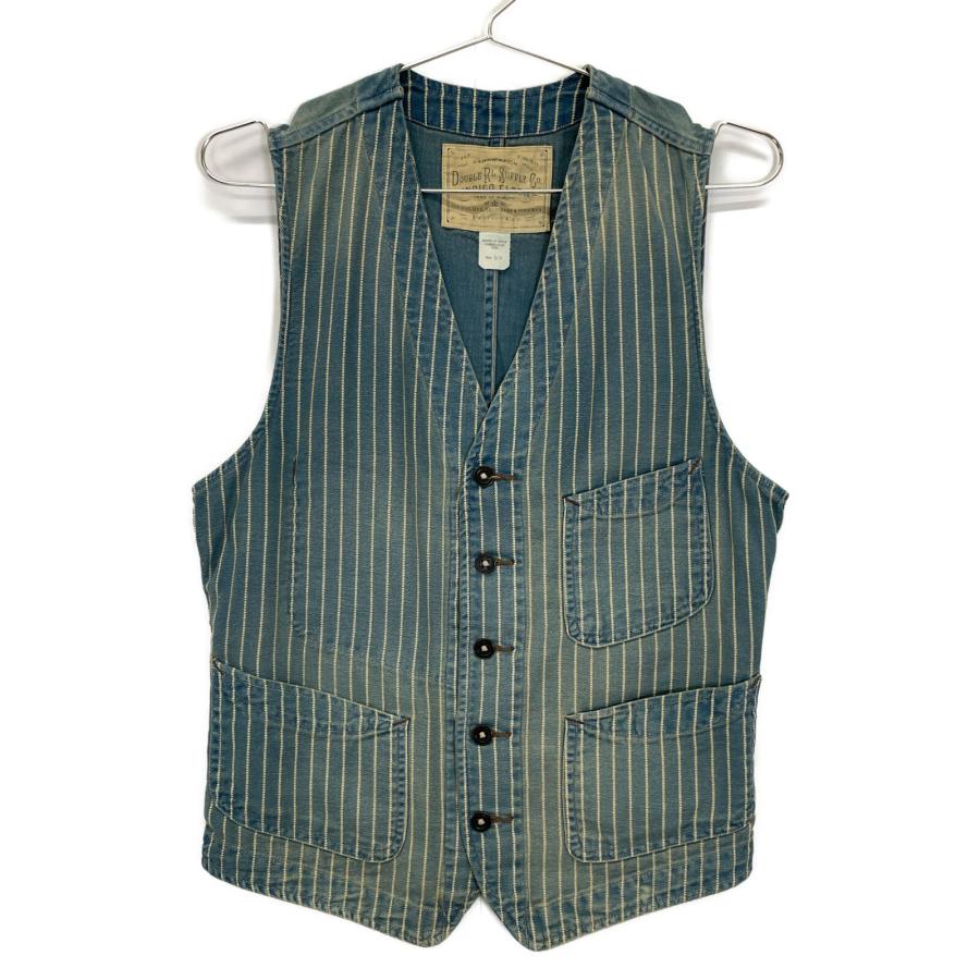 RRL ダブルアールエル 23SS ブルー ウォバッシュデニム USED加工 