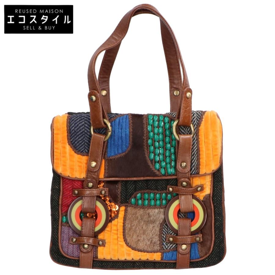 美品/ JAMIN PUECH ジャマンピュエッシュ スパンコールxビーズx  