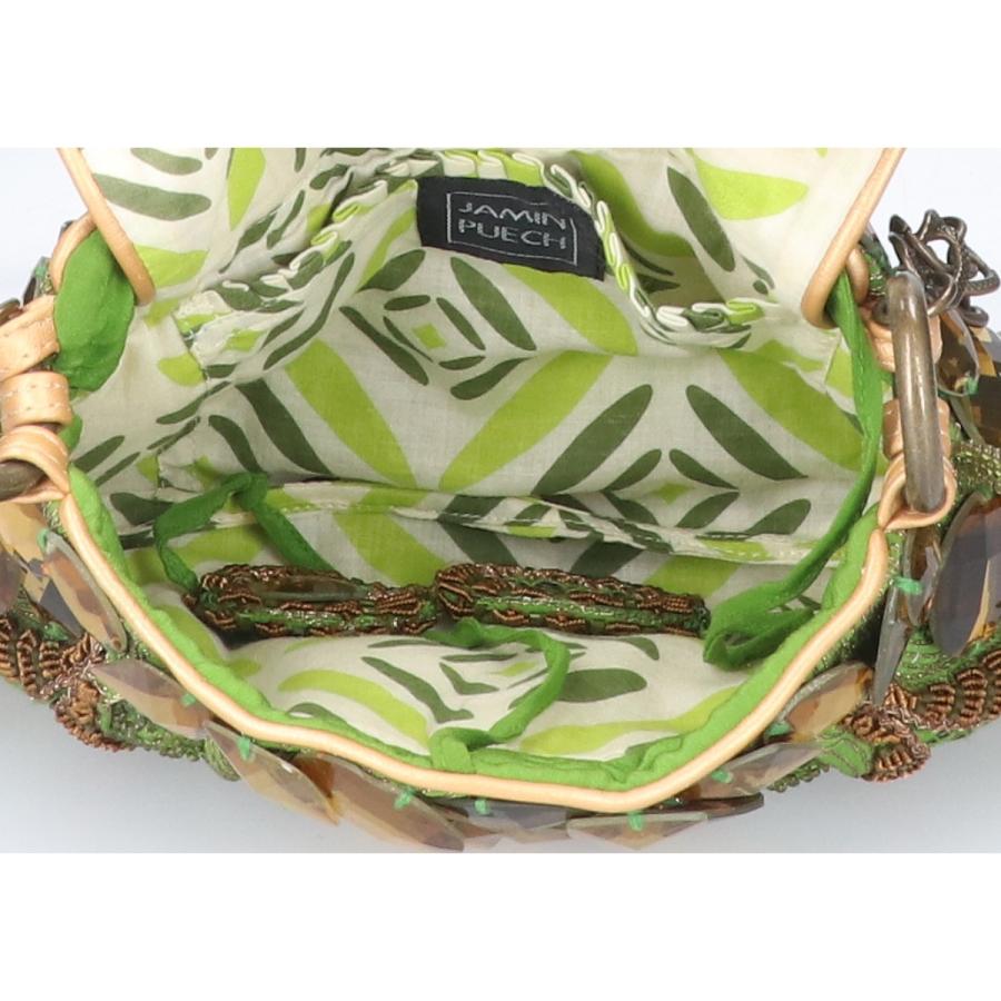 美品/ JAMIN PUECH ジャマンピュエッシュ スパンコールxビジュー  