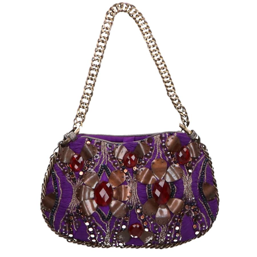 JAMIN PUECH パープルハンドバッグ JAMIN PUECH 紫色 ハンドバッグ NEW