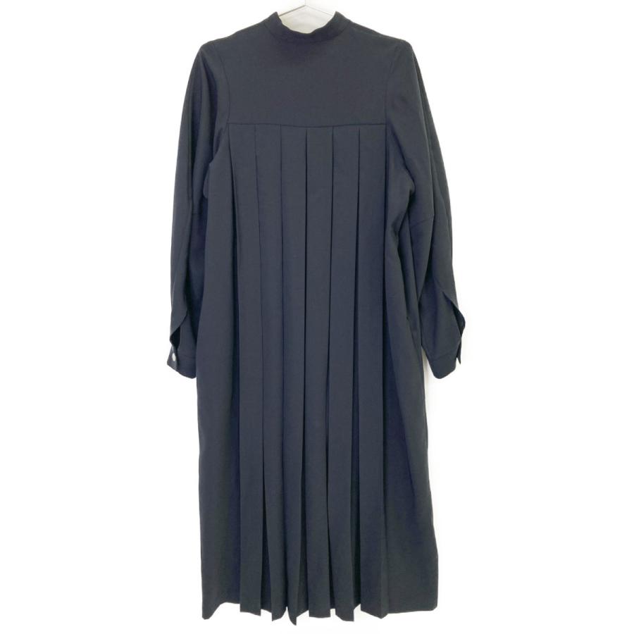 ENFOLD エンフォルドBACK-PLEATS DRESS
