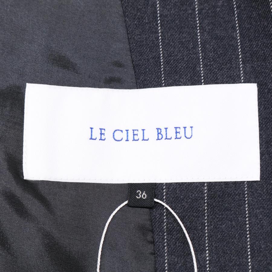新品/24AW LE CIEL BLEU ルシェルブルー 26A4506 ストライプ バック