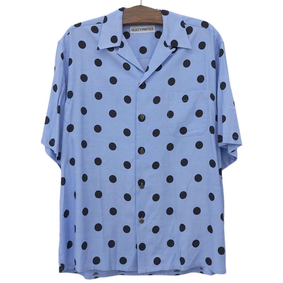 WACKO MARIA（ワコマリア） 美品 レーヨン ドット HAWAIIAN SHIRT S/S