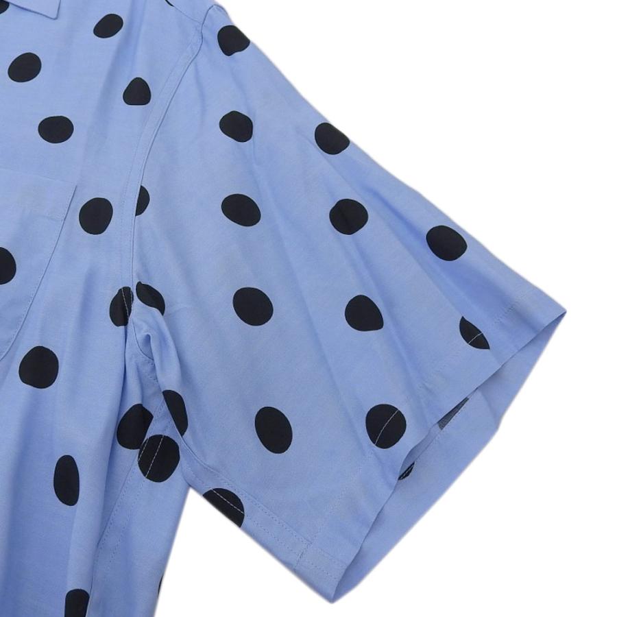 WACKO MARIA（ワコマリア） 美品 レーヨン ドット HAWAIIAN SHIRT S/S