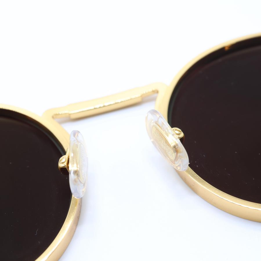 【美品】ジャンポールゴルチエ サングラス 丸型 56-8171 ゴールド 度なし 美品】ジャンポールゴルチエ サングラス 丸型 56-8171 ゴールド