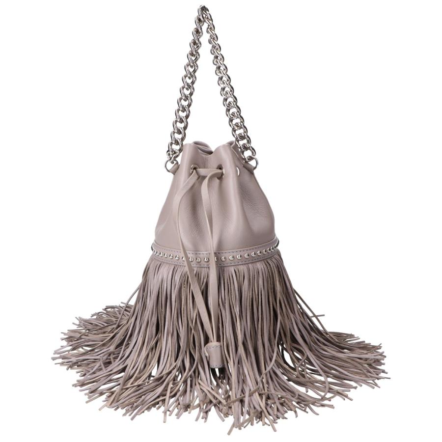 極美品 J&M DAVIDSON フリンジカーニバル 2way グレージュ J＆MDavidson ジェイアンドエムデヴィッドソン FRINGE CARNIVAL PEEKY