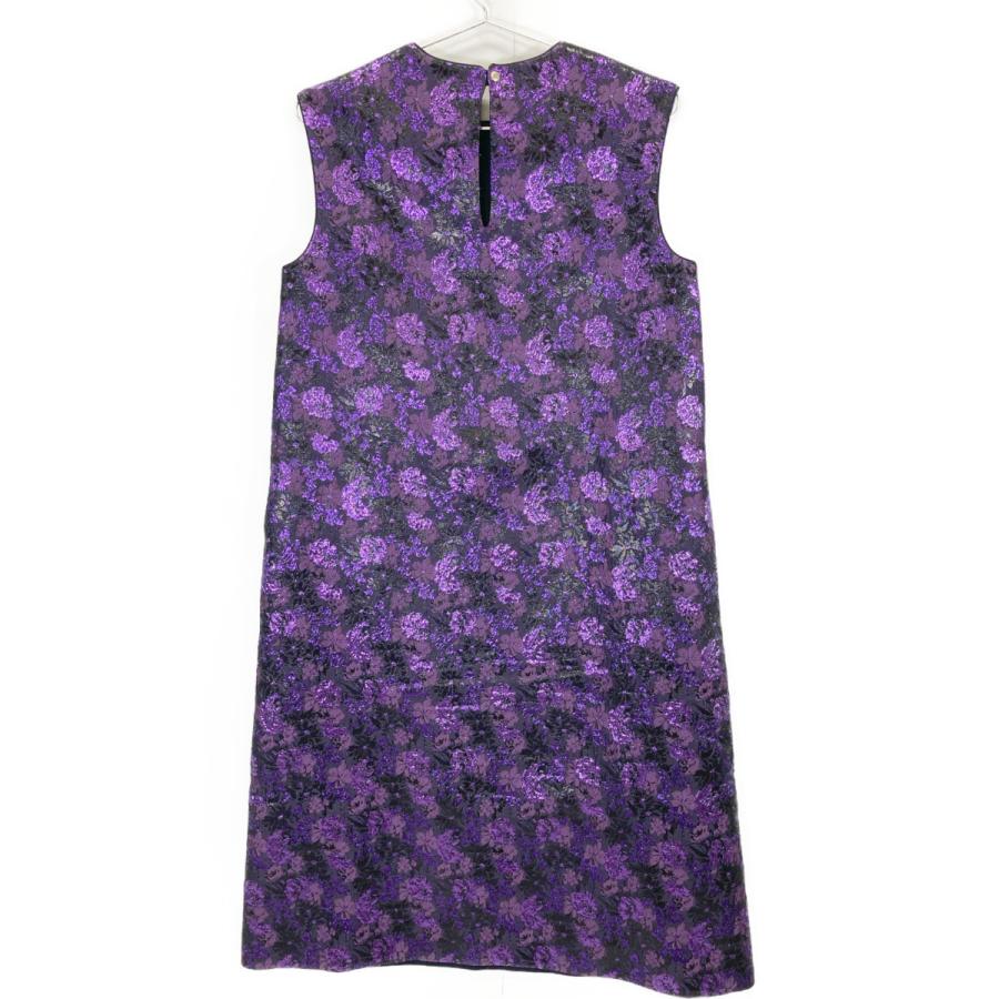 DRAWER（ドゥロワー） 6526-299-1040 パープル フラワージャガード