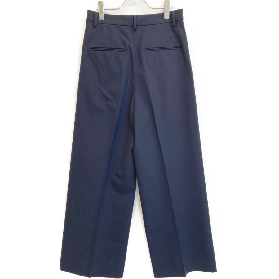 美品/24年製 MUSE ミューズ 24-030-500-4010 ウールギャバジン タック