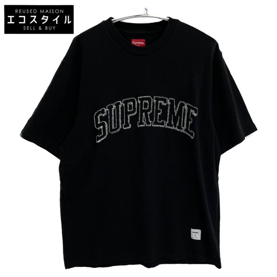 Supreme シュプリーム 23SS SKETCH EMBROIDERED S/S TOP ロゴ刺繍T 