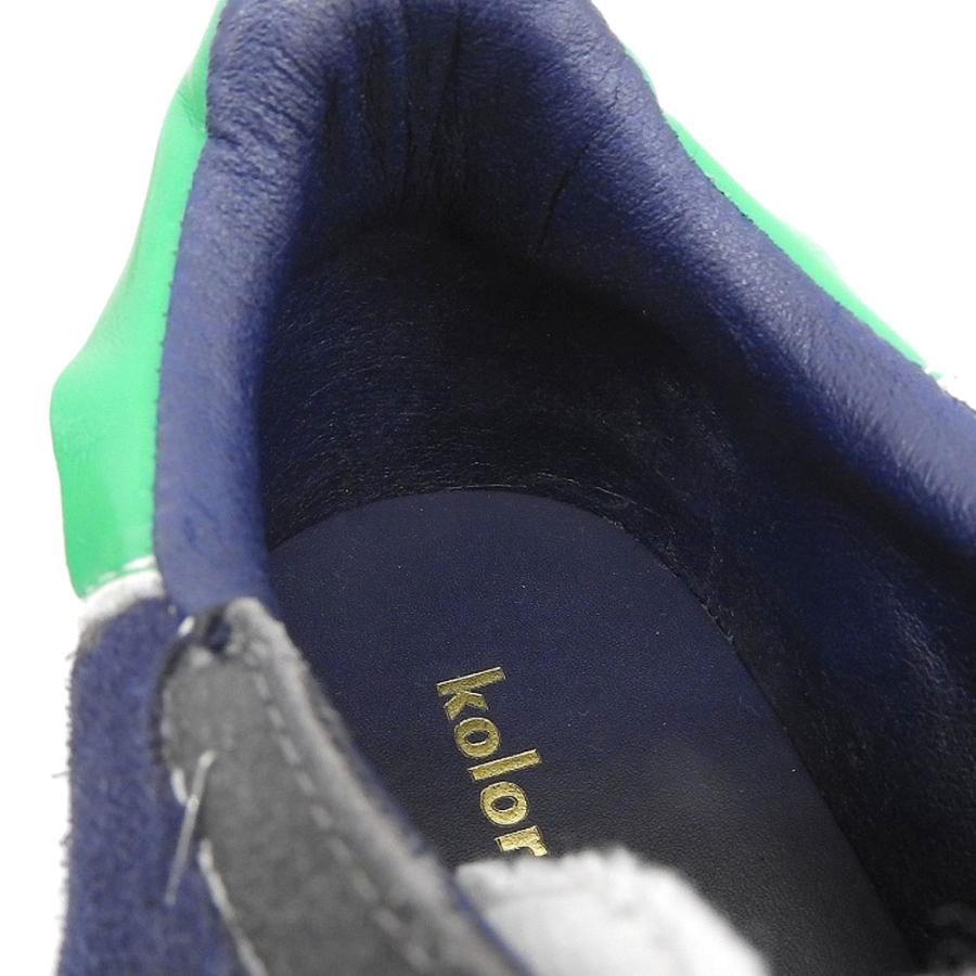 Color（カラー） kolor パッチワーク ローカットスニーカー メンズ