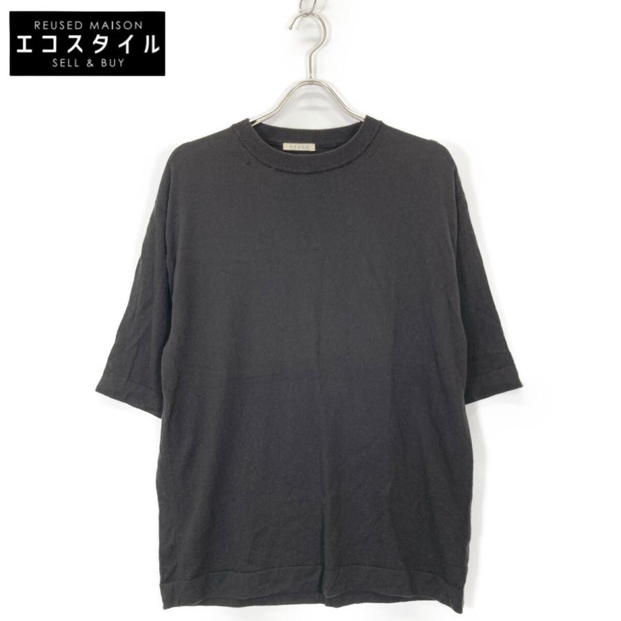 美品/ HEUGN ユーゲン KNITWEAR012 Jude T-WOOL ハイゲージ ウール 