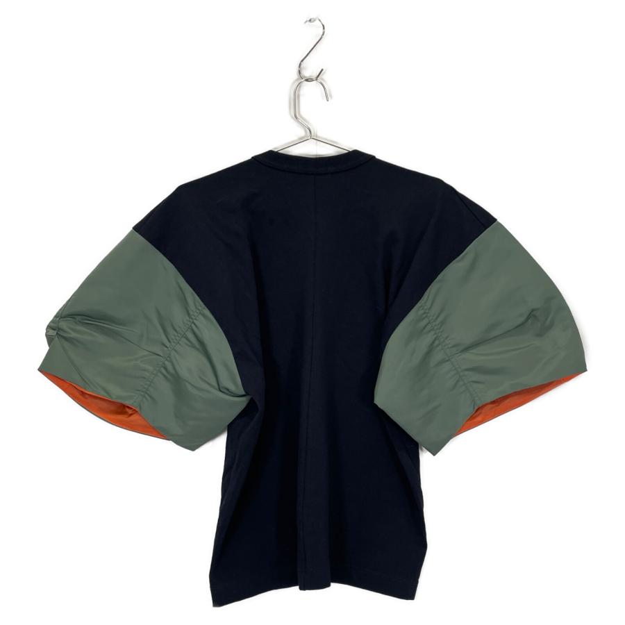 sacai（サカイ） 24-07400 ブラック×カーキ Nylon Twill x Cotton