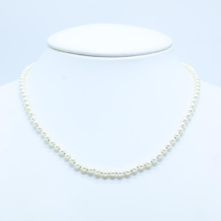 美品 Nymphs ニンフス LEBER GOLD K18 アコヤパール ネックレス