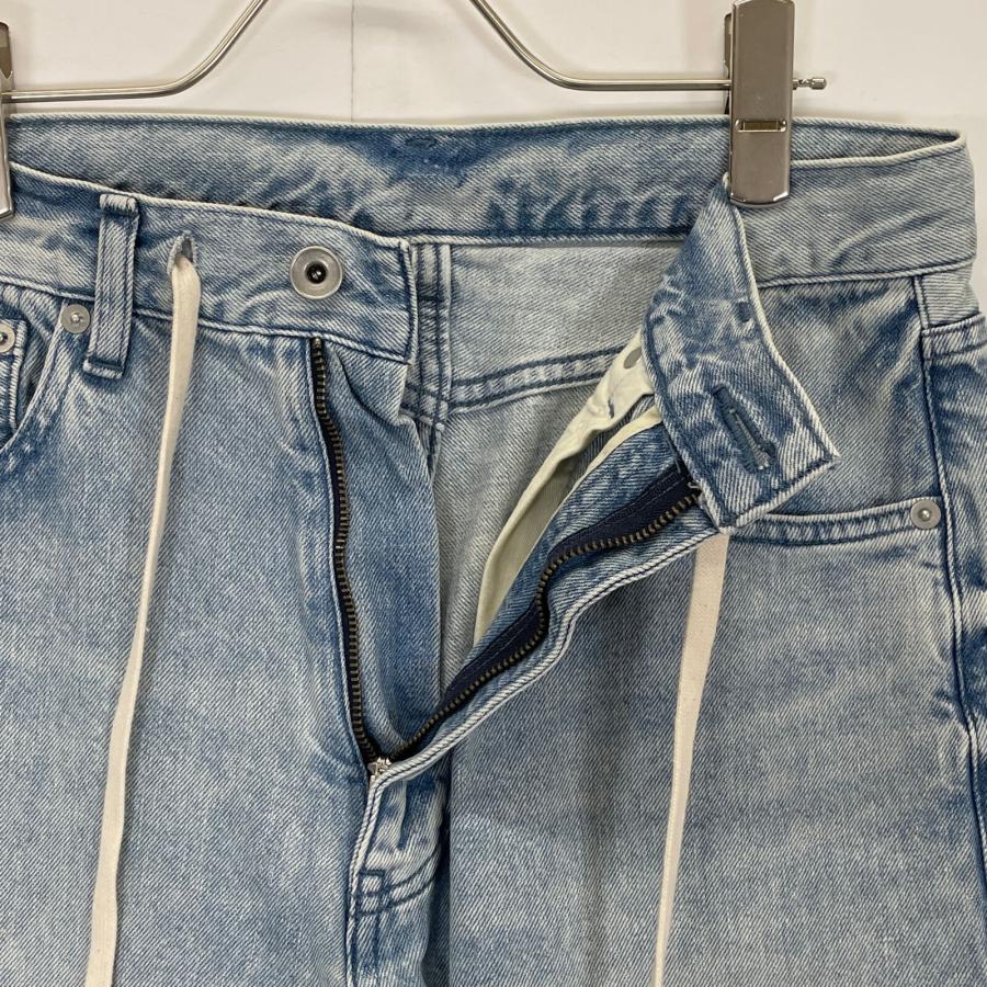 Whim Gazette ウィムガゼット 24AW ライトブルー コットン ドロスト