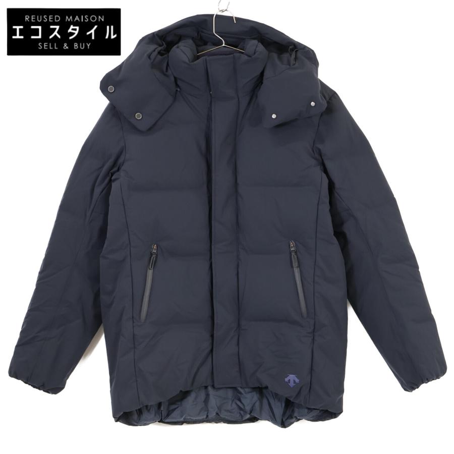新品同様/ DESCENTE デサント DX-G0383BY 水沢ダウン フード付ダウン 