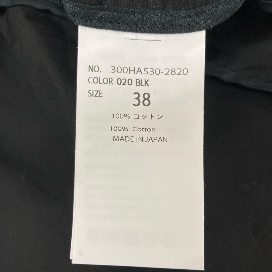 ENFOLD（エンフォルド） 24AW ブラック コットン タイプライター