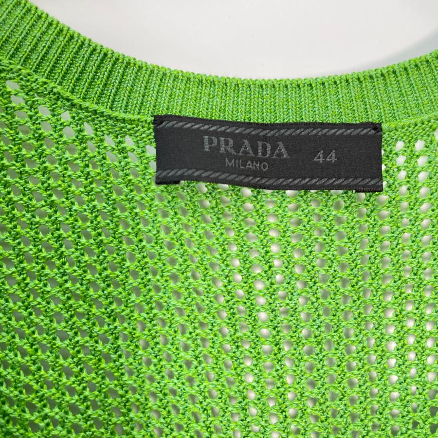 PRADA（プラダ） 22年製 UMT413 S221 グリーン シルク×コットン