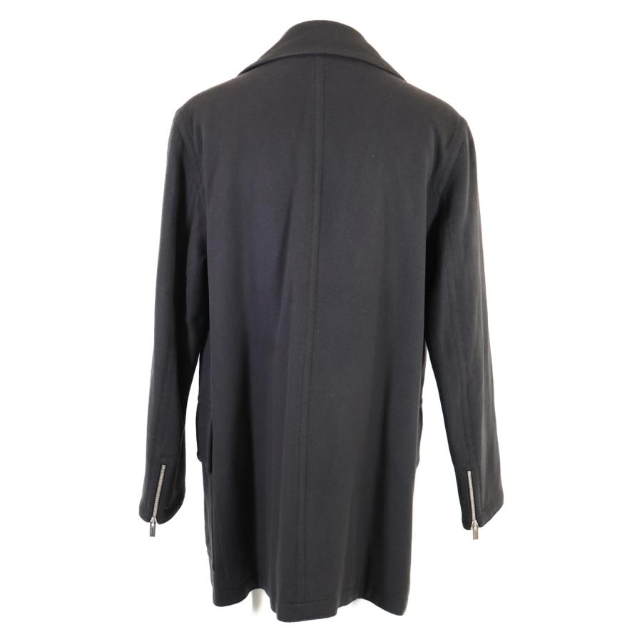 美品/ HERMES エルメス カシミヤ100% フロントジップ ピー 美品/ HERMES エルメス カシミヤ100% フロントジップ ピー