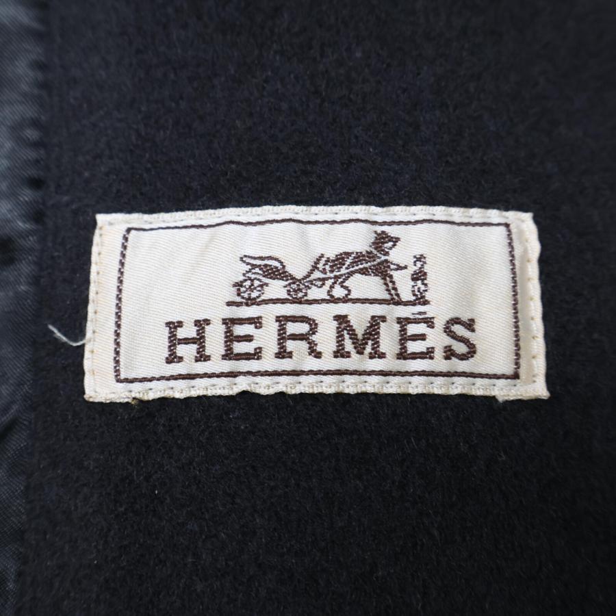 美品/ HERMES エルメス カシミヤ100% フロントジップ ピー 美品/ HERMES エルメス カシミヤ100% フロントジップ ピー