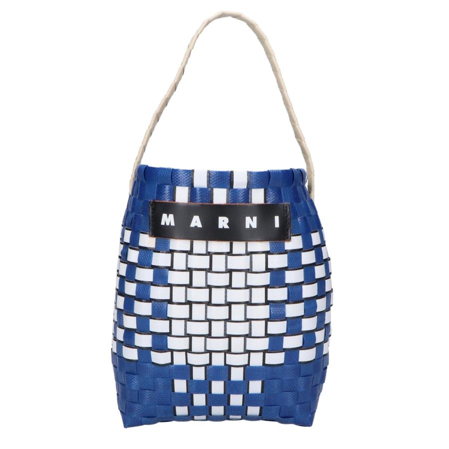 新品！MARNI マルニ ハンドバッグ クジラ ブルー バケットバッグ 楽天 