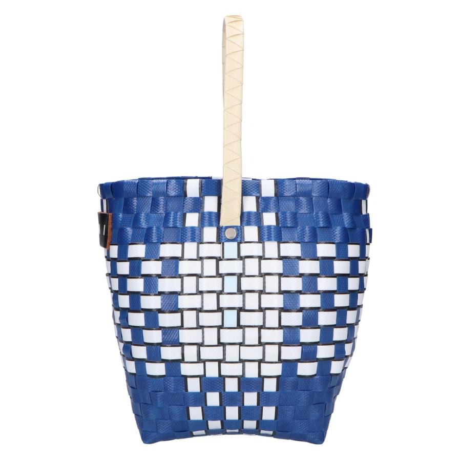 MARNI（マルニ） 美品 ワンハンドル バスケット ハンドバッグ ブルー